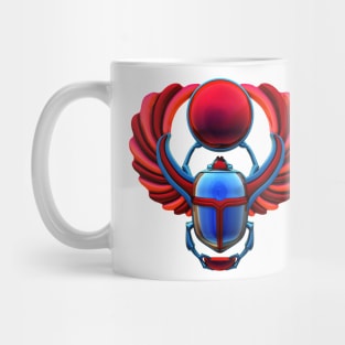 Colorful Egyptian Scarab Mug